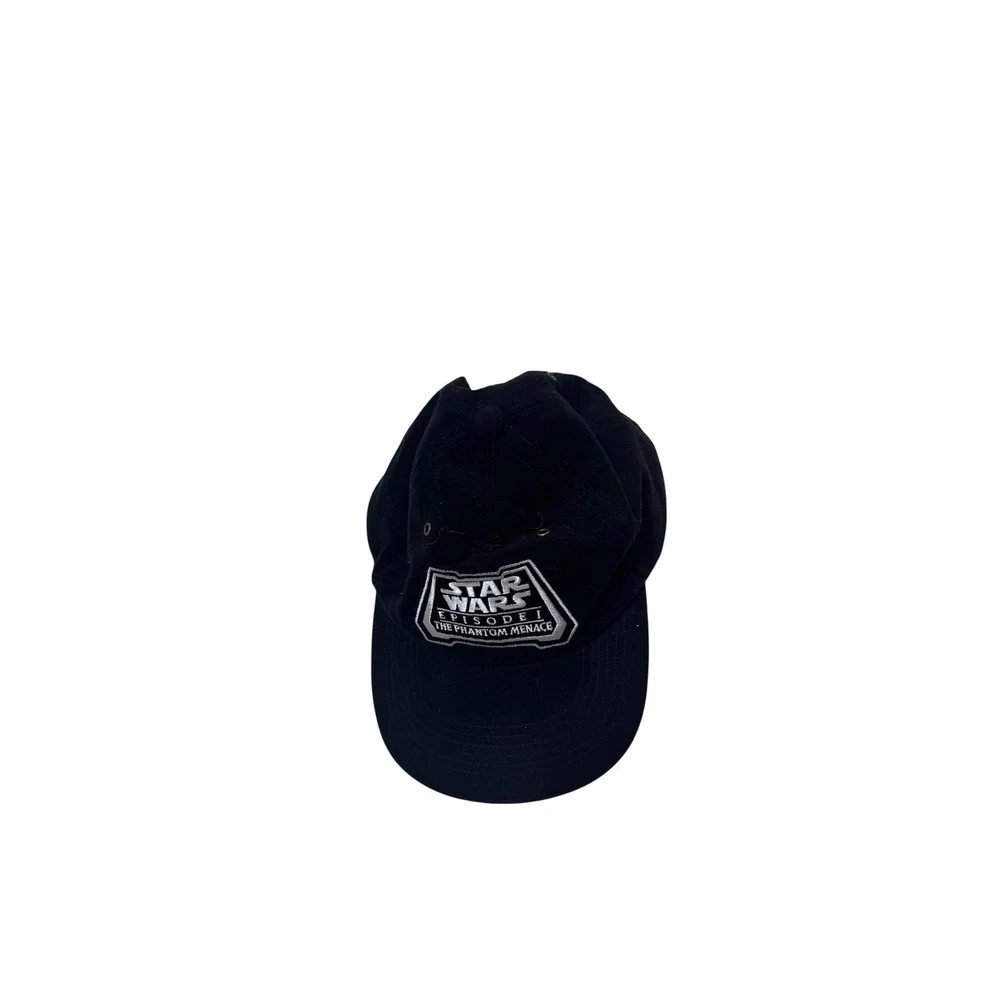 Vintage Star Wars Episode I Hat Unisex One Size Black ILM VFX Crew 1999 Cap